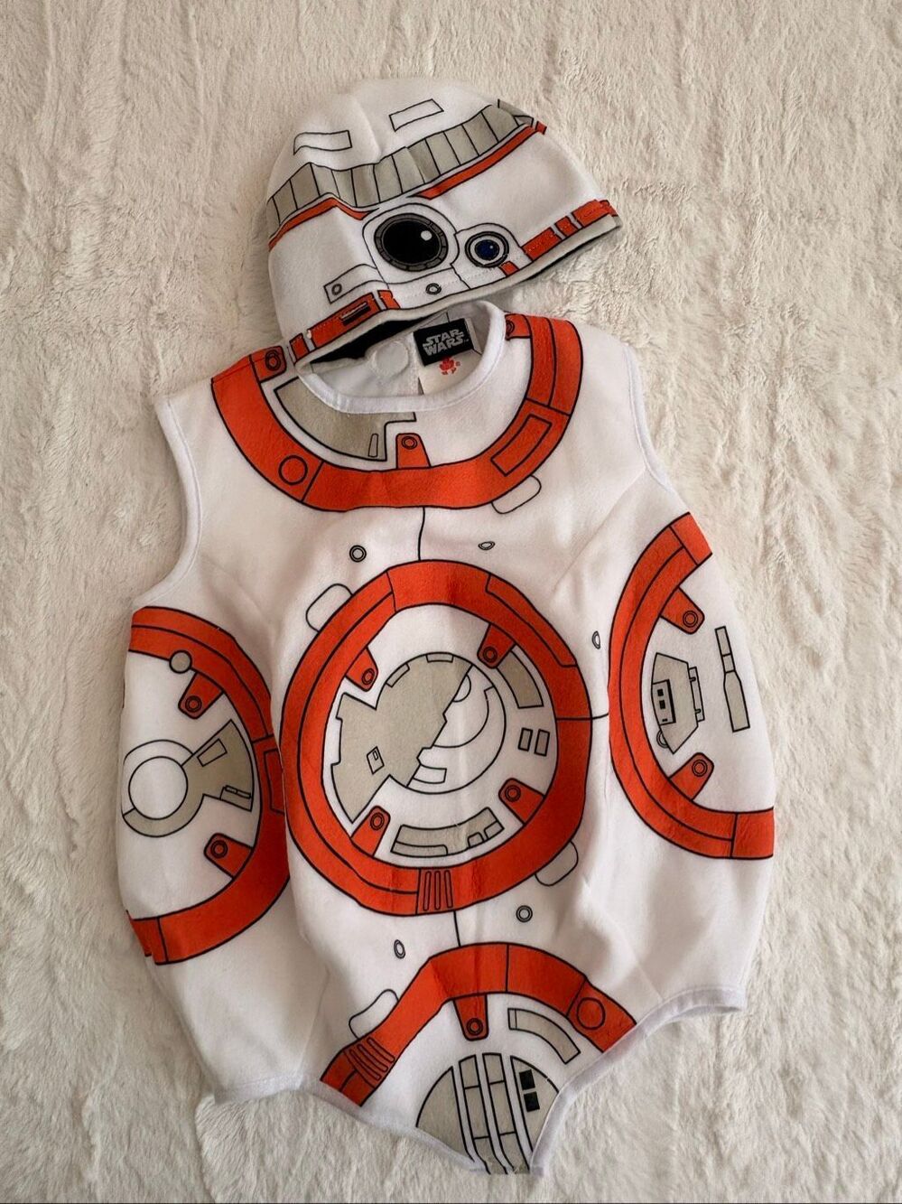 Star Wars BB-8 Costume Size 2T